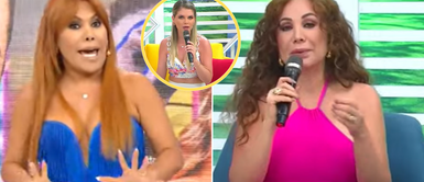 Janet Barboza recibe duras palabras de Magaly Medina. Magaly Medina arremete contra Janet por defender a Brunella y la tilda de 'mono con metralleta'