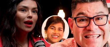 Dilbert Aguilar aparece en TV con tremendo misil contra Claudia Portocarrero Dilbert Aguilar aparece en TV con tremendo misil contra Claudia Portocarrero