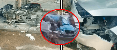 Motochoros en Argentina EMBARAZADA fue VÍCTIMA DE ASALTO en moto líneal y su esposo PERSIGUIÓ a LADRONES y los ATROPELLÓ