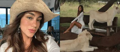 Luana Barrón recibe críticas por posar con animales salvajes en Tanzania Usuarios DESTRUYEN a influencer Luana Barrón por lucirse en foto rodeada de leones: “Promueven el maltrato animal”