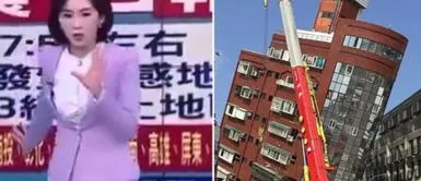 Terrremoto en Taiwán: presentadora de televisión mantuvo su calma y no dejó su puesto Terrremoto en Taiwán: presentadora de televisión mantuvo su calma y no dejó su puesto