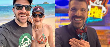 Esposa José Pelaez y su vestido de novia José Peláez se casó: Así fue el vestido de novia estilo boho chic de su esposa Alejandra De La Flor