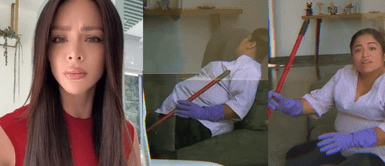 Sheyla Rojas descubrió a su empleada descansando y así reaccionó Sheyla Rojas DESCUBRE a su trabajadora del hogar DURMIENDO en horario laboral: “¡Seño!”