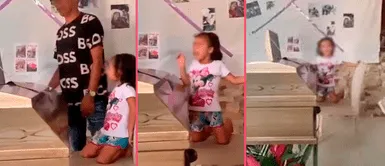 Niña pensó que su papá estaba dormido y pidió bajar el volumen de la música en su funeral Niña pensó que su papá estaba dormido y pidió bajar el volumen de la música en su funeral: 'Lo van a despertar'