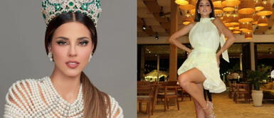 Luciana Fuster vestido Luciana Fuster se luce como la bruja malvada de 'Blancanieves' con majestuoso vestido blanco