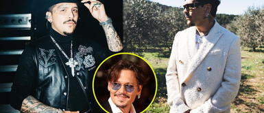 El cantante compartió fotos con un radical cambio. Christian Nodal se quita tatuajes de la cara y fans dicen que se parece a Johnny Depp
