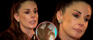 Rebeca Escribens llora al recordar la partida de su madre Rebeca Escribens rompe en llanto al recordar DOLOROSA muerte de su madre: “Se había desangrado”