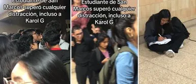 Estudiante de San Marcos ignora a Karol G y continúa estudiando para sus exámenes parciales Estudiante de San Marcos IGNORA a Karol G y continúa estudiando para sus EXÁMENES PARCIALES