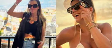 Alejandra Baigorria vestido blanco Alejandra Baigorria deslumbra con sublime vestido blanco de su nueva colección