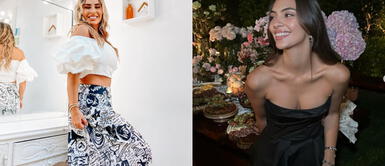 Natalie Vértiz con vestido fluido Natalie Vértiz le responde a Ethel Pozo con un elegantísimo vestido rojo de corte fluido y mágico