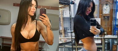 Gianina Luján look pre mom Giannina Luján y el elegantísimo vestido con el que presumió su baby bump antes de dar a luz