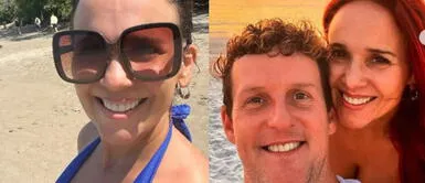 ERIKA VILLALOBOS EN BIKINI Érika Villalobos destapa su lado más sensual y conquista las playas de Florida con bikini tropical