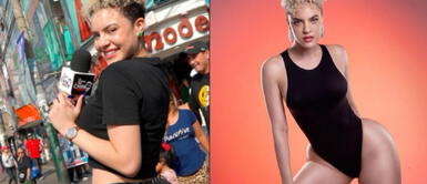 Lisandra Lizama vestido Lisandra Lizama se impone en ‘La banda del chino’ con pícaro look con vestido de escote cruzado