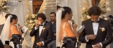 Este fue el DOLOROSO mensaje de Verónica Álvarez que hizo LLORAR a Mateo Garrido Lecca en plena BODA Este fue el DOLOROSO mensaje de Verónica Álvarez que hizo LLORAR a Mateo Garrido Lecca en plena BODA