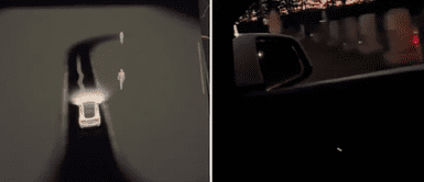 Hombre conduce su AUTO por un CEMENTERIO y vehículo DETECTA PERSONAS ALREDEDOR: Él no veía a NADIE Hombre conduce su AUTO por un CEMENTERIO y vehículo DETECTA PERSONAS ALREDEDOR: Él no veía a NADIE