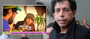 Desaparecen video de Ernesto Pimentel en el que admite disfrutar de orgías y voyerismo Misteriosa desaparición: ¿Quién está detrás de la eliminación del video de la 'Chola Chabuca'?