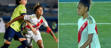 Jugadora peruana deja en shock a fans. Jugadora peruana LLORA tras penal que deja a la selección fuera del torneo