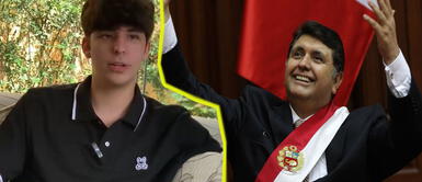 Federico Dantón habló de sus planes en la política en el futuro. Federico Danton García, hijo de Alan García, rumbo a la presidencia tras ser mayor de edad