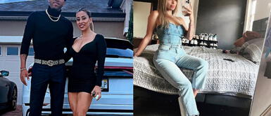 Esposa Pedro Gallese en bikini Claudia Díaz, esposa Pedro Gallese, deslumbra en coqueto bikini rosa con print