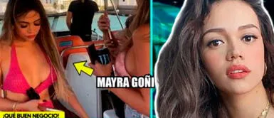 Mayra Goñi se defiende tras aparecer en anuncio de yates con 'chicas gratis' Mayra Goñi aparece en LLAMATIVO anuncio de yates con 'chicas gratis'