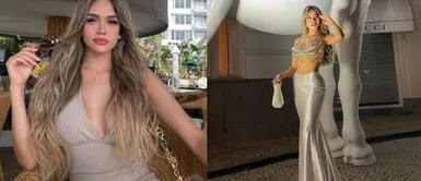 Mayra Goñi bikini bicolor Mayra Goñi roba corazones en Río de Janeiro con un sagaz bikini bicolor con efecto desteñido