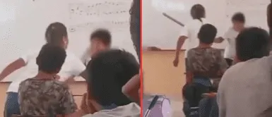 Así fue el duro castigo de la profesora a alumno de primaria. UGEL Santa actúa tras VIDEO de maestra golpeando a escolar con regla en Áncash