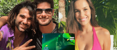 Andrés Wiese besa apasionadamente a actriz Alessa Esparsa, ex de su amigo Stefano Salvini ¿Quién es la actriz con quien Andrés Wiese se BESÓ y qué VÍNCULO tiene con Stefano Salvini?