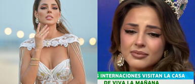 Luciana Fuster reaparece vestido sensual Luciana Fuster reaparece tras DESGARRADOR llanto EN VIVO luciéndose como una diosa en LOOK DE ORO