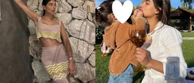 Ivana Yturbe bikini Ivana Yturbe derrocha ternura y estilo junto a su hija con glorioso bikini blanquirrojo
