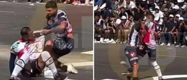 Jugador peruano que participó en campeonato mundial protagonizó tensa pelea en el Mundialito de El Porvenir Jugador peruano que participó en campeonato mundial protagonizó tensa pelea en el Mundialito de El Porvenir