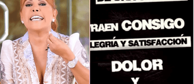 Magaly Medina no calla más y cuenta dura verdad. Magaly Medina vuelve con EMOTIVA historia que tiene doble clara: "Alegría pero también dolor"