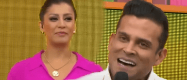 Christian Domínguez le echa flores a Karla Tarazona tras su ingreso a 'Préndete' Christian Domínguez NO lo oculta y tiene PECULIAR reacción al ver a Karla Tarazona: “Estás guapa”