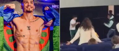 Boxeador noquea a hombre que le pegaba a su mujer y explica sus razones: "A un maltratador hay que frenarlo" Boxeador noquea a hombre que le pegaba a su mujer y explica sus razones: "A un maltratador hay que frenarlo"