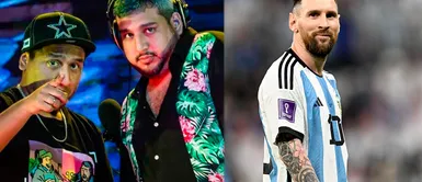 Usuarios comparan a Jorge y Ricardo de Hablando Huevadas con Messi Usuarios comparan a Jorge y Ricardo de Hablando Huevadas con Messi: "Es BILLONARIO, pero modesto"