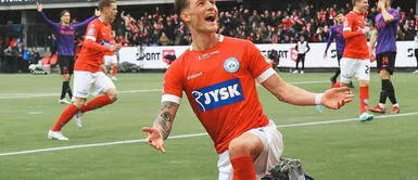 Oliver Soone campeonó con Silkeborg. Oliver Sonne lleva al triunfo a Silkeborg y gana la Copa de Dinamarca