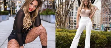 Isabel Acevedo look Isabel Acevedo TRIUNFA en EE. UU. y anuncia su NUEVA MARCA luciéndose con vestido GLAM de pedrería