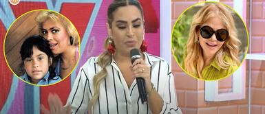 Ethel Pozo recibió saludos por el Día de la Madre. Ethel Pozo rompió en llanto tras recordar que Gisela Valcárcel luchó por ella a los 17 años