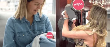 Brunella Horna muestra emocionada el rostro de su bebé. Brunella Horna muestra el rostro de su hijo por PRIMERA vez y usuarios reaccionan: "Se parece al ABUELO"