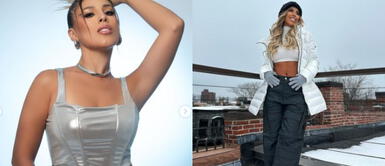 Yahaira Plasencia da cátedra de elegancia con magnético look de invierno protagonizado por maxi falda. Yahaira Plasencia da cátedra de elegancia con magnético look invernal protagonizado por maxi falda