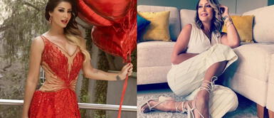 Karla Tarazona explota de felicidad y se luce junto a Christian Domínguez en la conducción con elegante enterizo asimétrico. Karla Tarazona explota de felicidad y se luce con Christian Domínguez con enterizo asimétrico