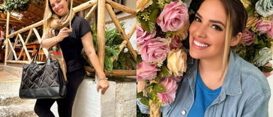 Cassandra Sánchez look Cassandra Sánchez se luce con misterioso hombre enfundada en un elegantísimo abrigo de cuero