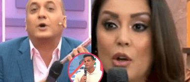 Karla Tarazona arremete contra 'Metiche' por asegurar que volvió con Christian Domínguez Karla Tarazona PIERDE los PAPELES y encara a ‘Metiche’ por decir que volvió con Christian Domínguez: “Amarra tu lengua”
