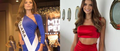 Tatiana Calmell beauty look Tatiana Calmell recibe críticas por lucir nuevos implantes en vibrante look para el Miss Perú