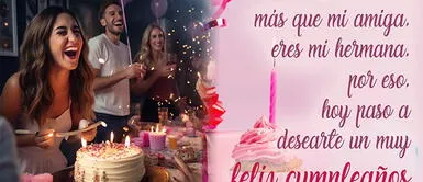 La carta perfecta para decirle a una amiga feliz cumpleaños Carta a una amiga en su cumpleaños BONITA Y CONMOVEDORA: las palabras perfectas para celebrar su día