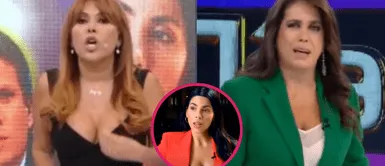 Magaly Medina le responde a Pamela Vértiz por defender a Ely Yutronic Magaly Medina CUADRA con fuerza a Pamela Vértiz tras defender a Ely Yutronic