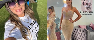 Pamela López look total black Pamela López se va de juerga luciéndose con arrasador vestido y ¿sepulta a Christian Cueva?