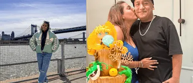 Jorge Luna y su esposa se van a Estados Unidos tras chats con otras personas. Jorge Luna y Melissa Samplini dejan el país tras polémicas revelaciones de otras mujeres