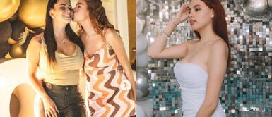 Melissa Lobatón bikini Melissa Lobatón derrocha picardía con fabuloso bikini bandeau con diseño floral