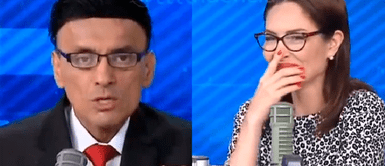 Mávila Huertas no resiste la risa durante entrevista ¿Mávila Huertas se BURLÓ de PELUCA de invitado? Periodista no resistió la risa tras ver cabellera de su panelista