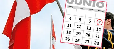Feriado sorpresa en Perú: conoce quiénes descansarán el 7 de junio Feriado sorpresa en Perú: conoce quiénes descansarán este 7 de junio, nuevo día no laborable